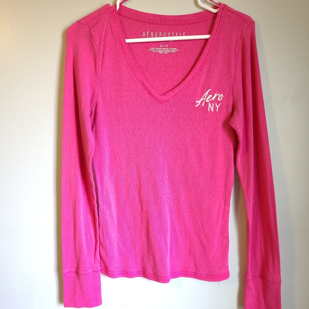 Aeropostale long sleeve v neck